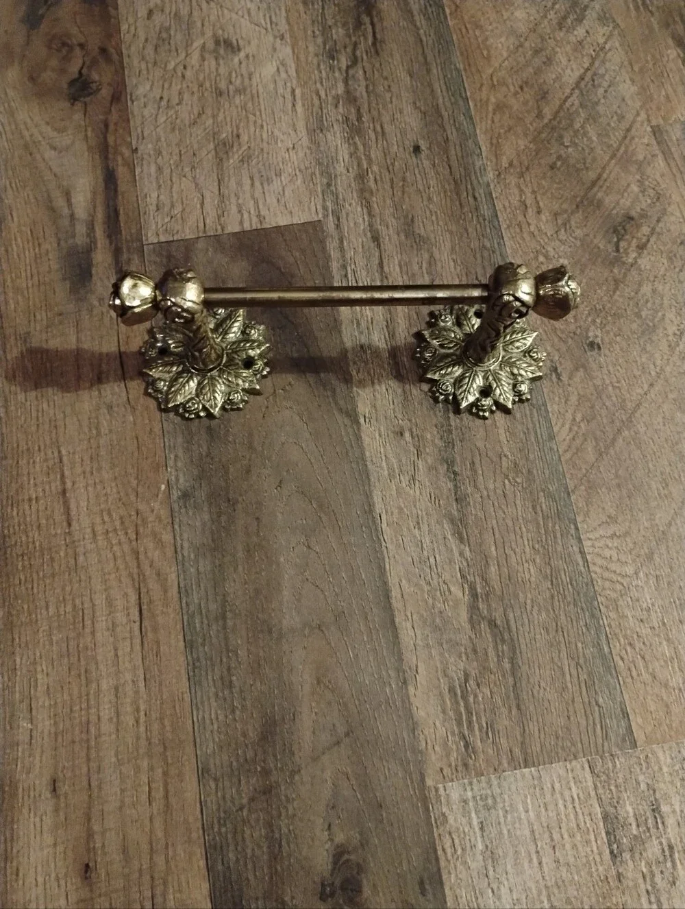 Brass Toilet Tissue Holder Rack
